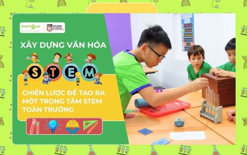 Xây dựng Văn hóa STEM: Chiến lược để Tạo ra Một Trọng tâm STEM Toàn Trường