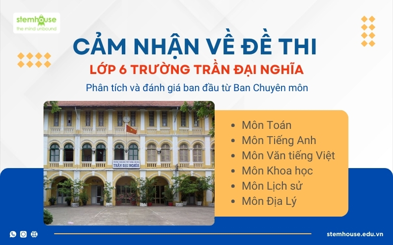 Phân tích đề thi Trần Đại Nghĩa 2024