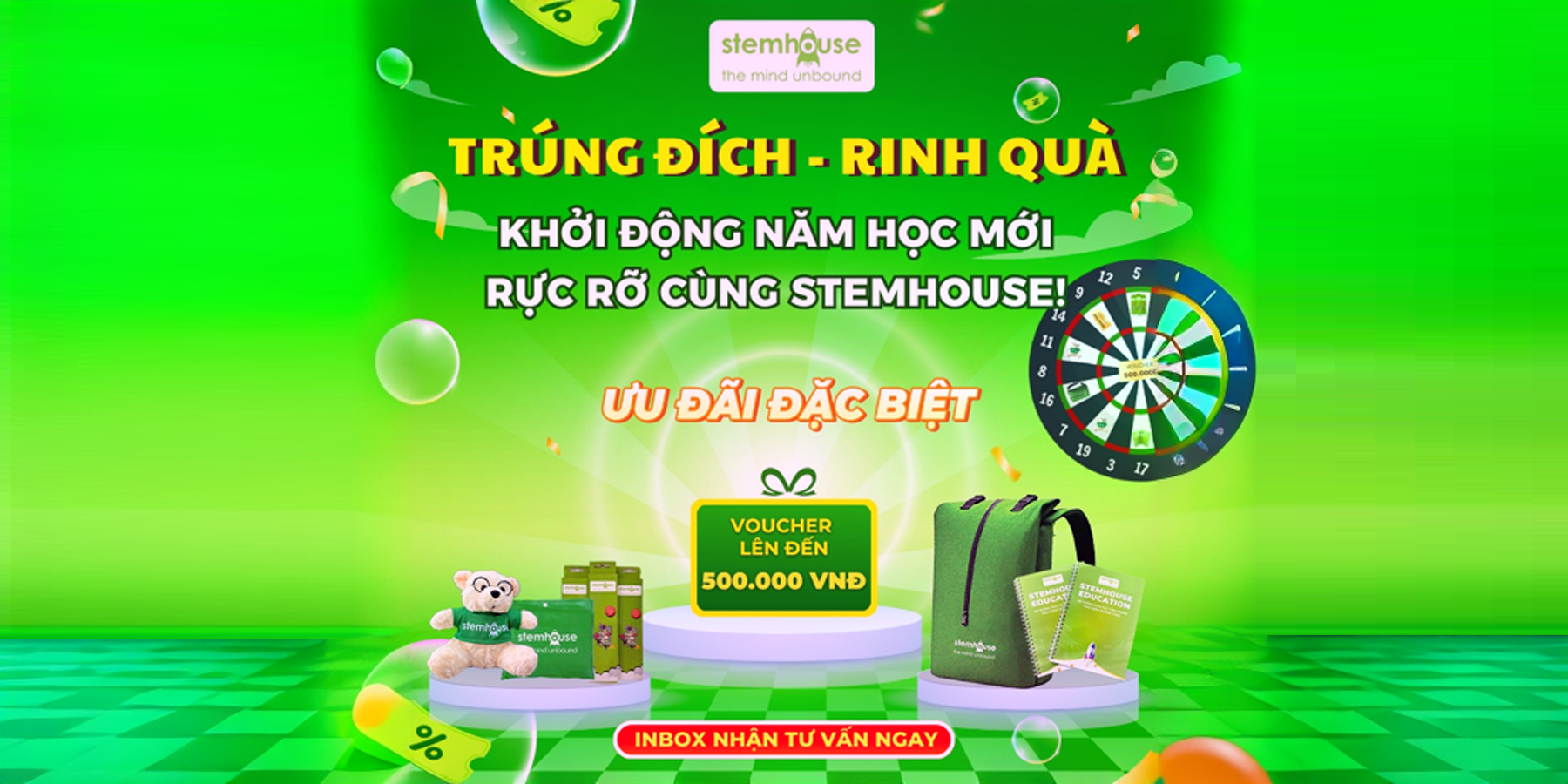 🌍Lịch khai giảng tháng 9/2025 tại Stemhouse